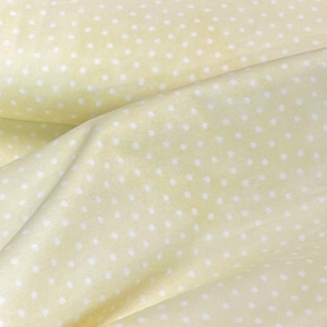 yellow aqua pink blush Little Lambies flannel Fabric, polka dots, so soft, pastel light colors by Maywood studio woolies, quilt flannel