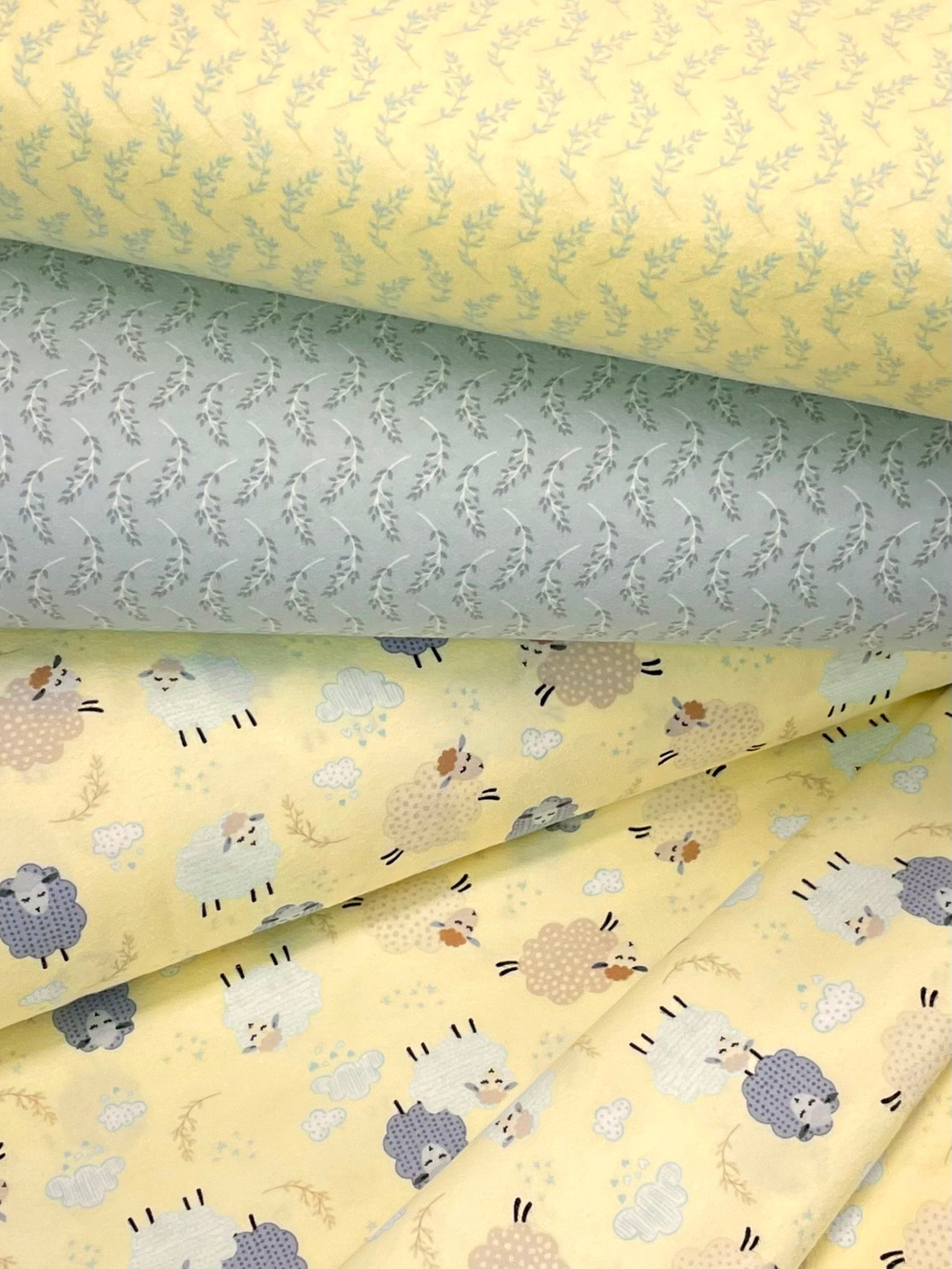 Sweet Dreams Sheep Flannel by Kanvas Studio With Benartex Etsy