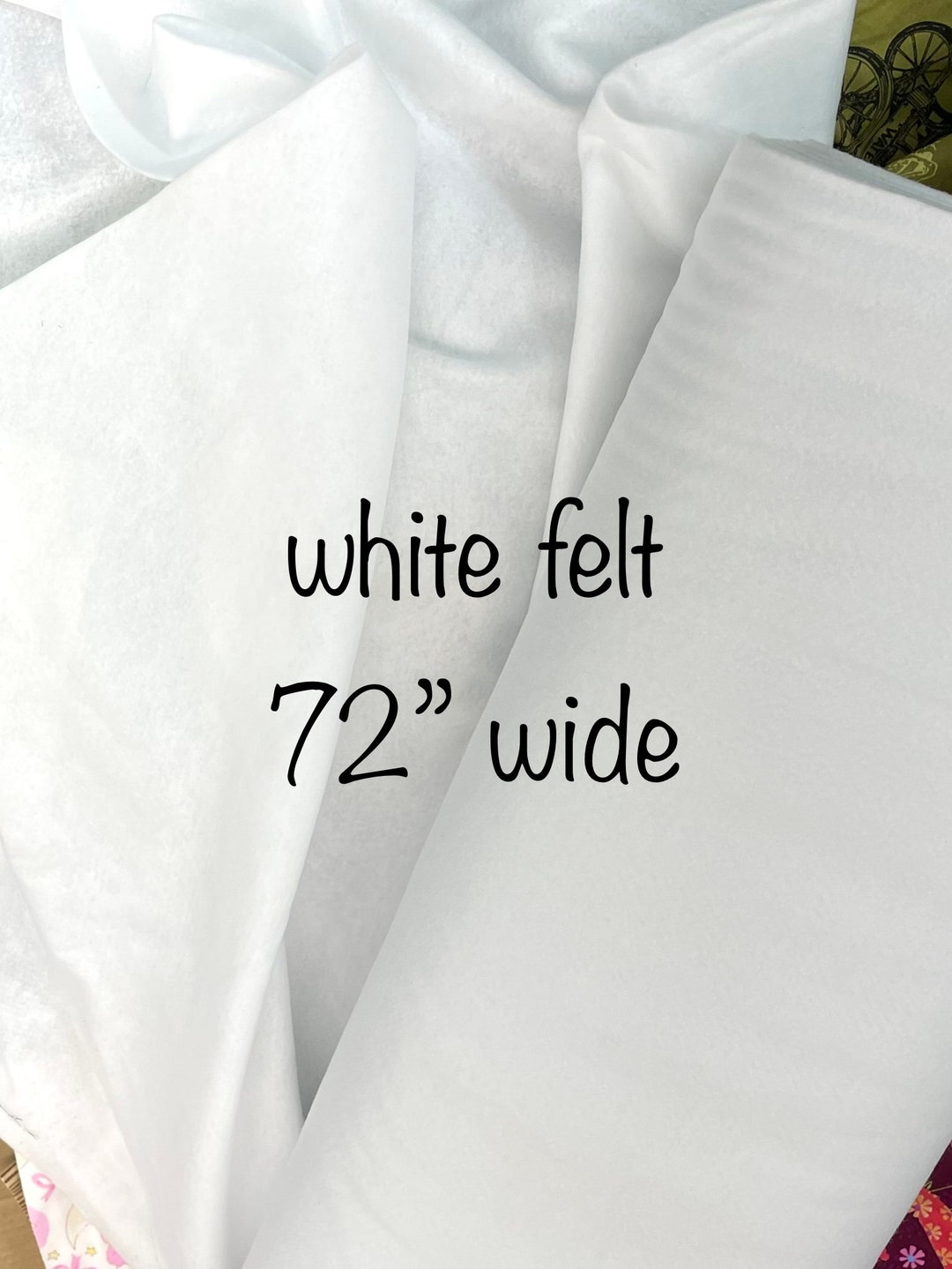 Wool Felt Blend 72 Wide, Pick Your Cut, 1/4 Yd, 1/2 Yd, 3/4 Yd or 1