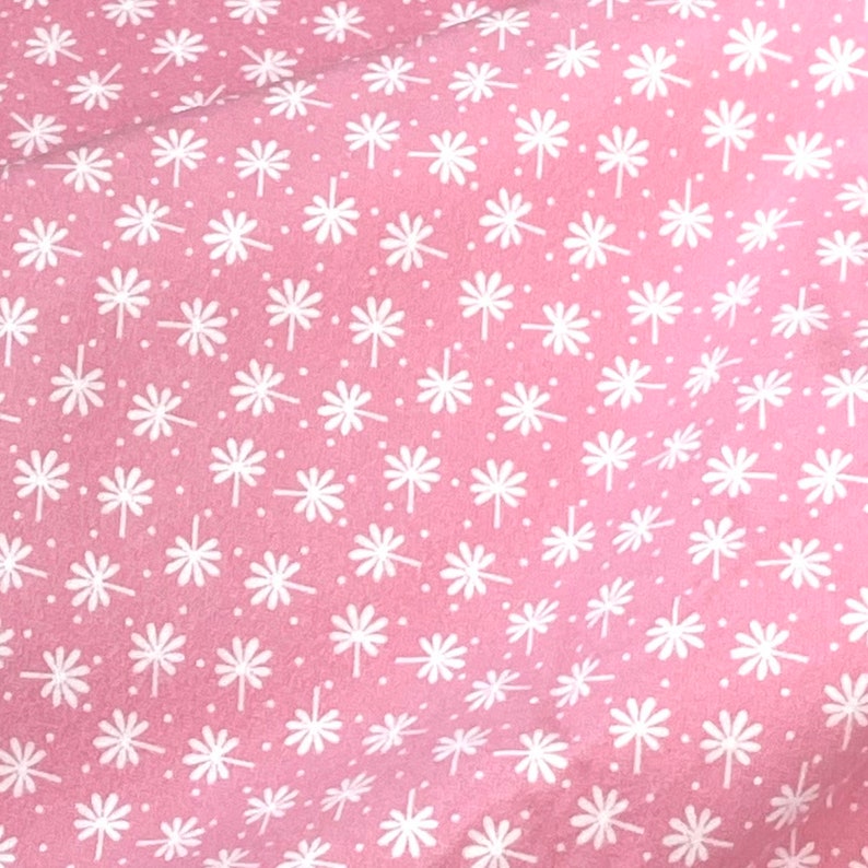 Snuggle in the Jungle Flannel Snuggle Flower Dot Fabric Etsy