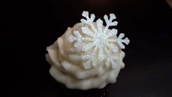 Edible Snowflake Sprinkles Party Favors Cupcake 8 Ounces