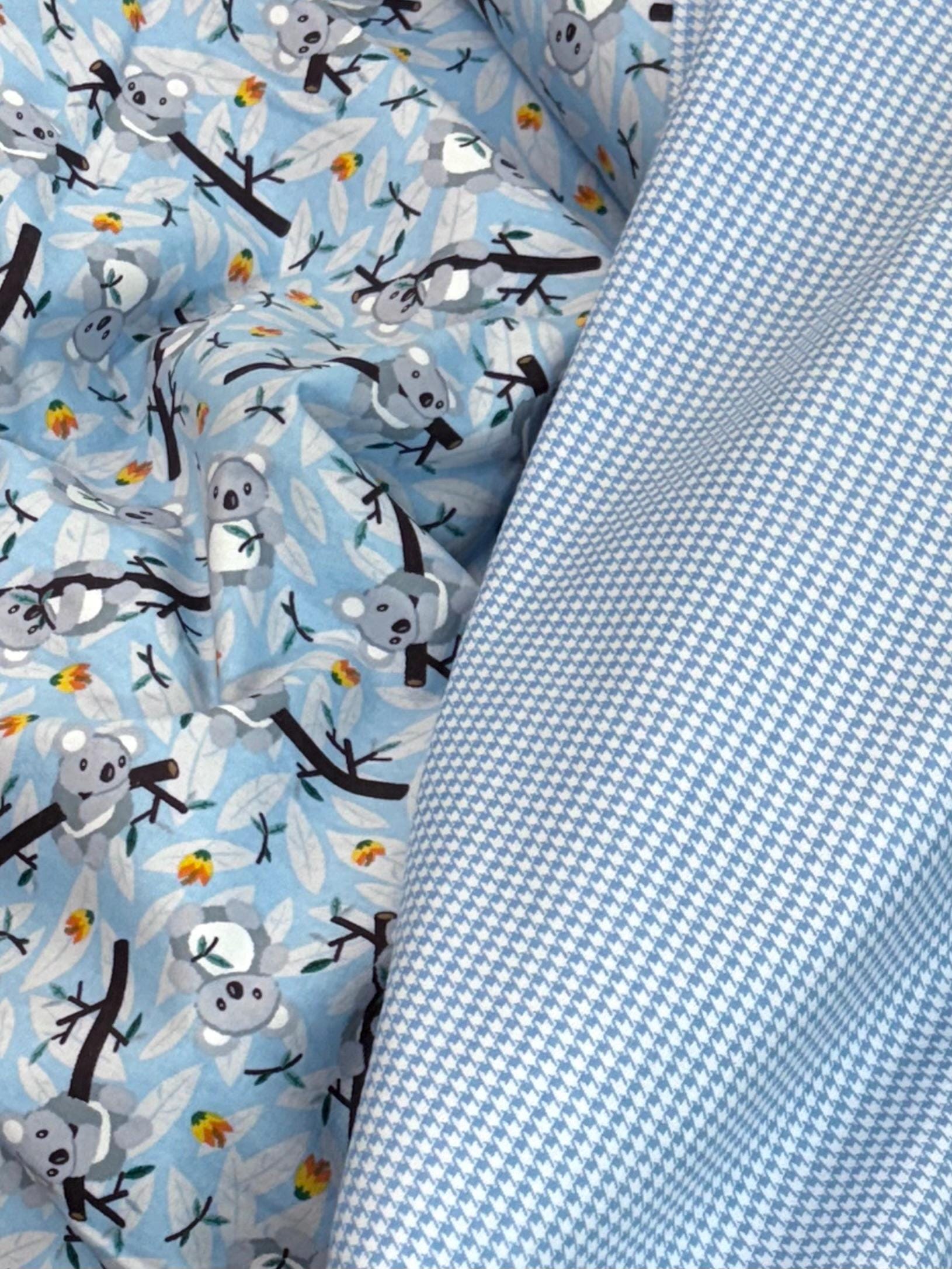 Stof met koala - Etsy België, image size:1630x2173