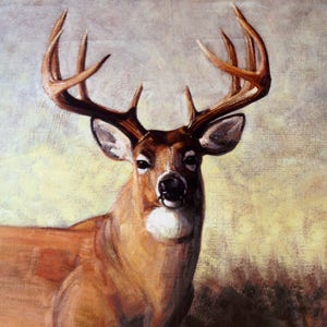 Deer fabric Panel Majestic Outdoors Riley Blake, Digitally printed, big buck fabric, deer hunters Fabric panel approx 1 yard panel