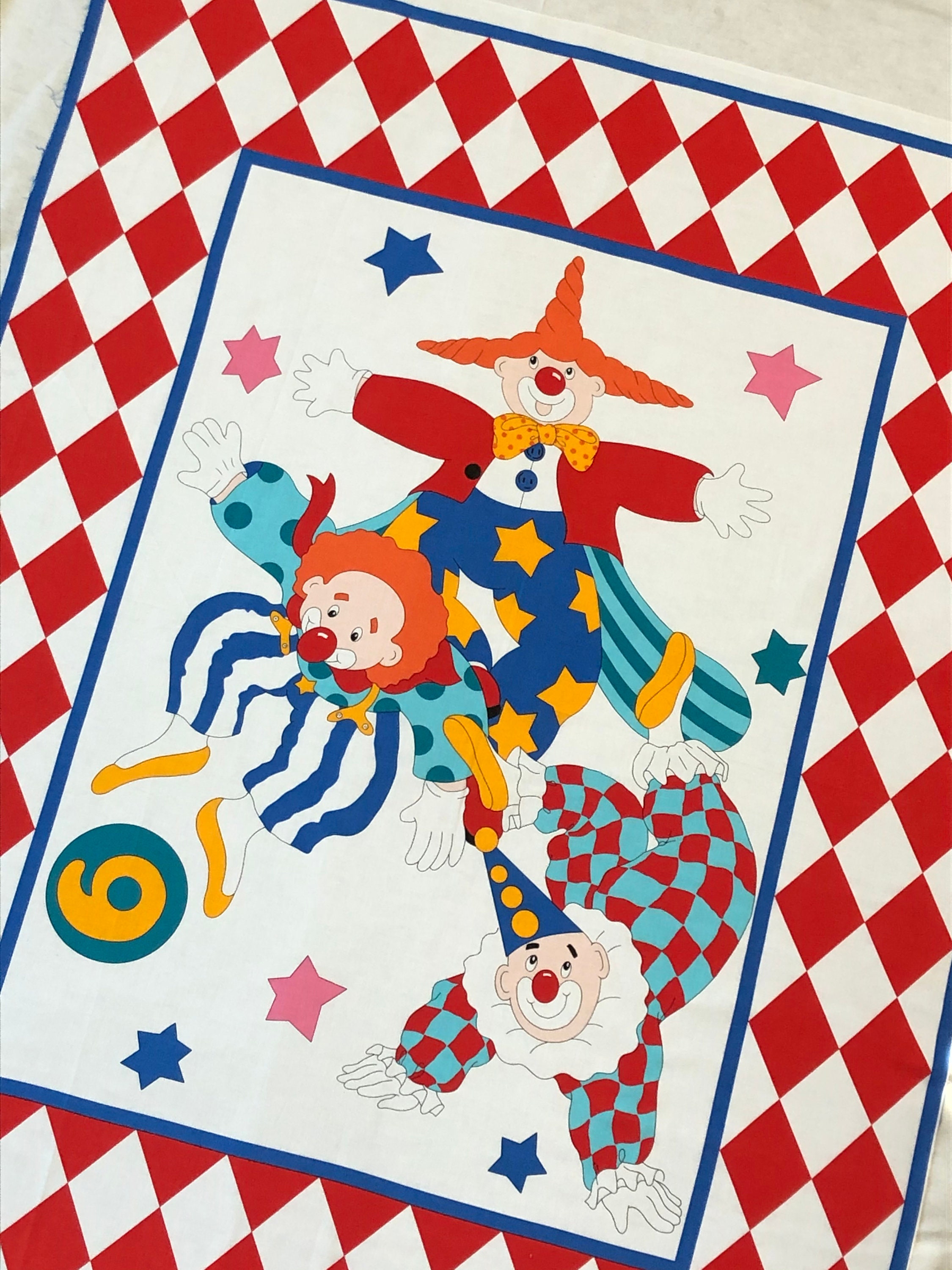 Old Quilt Clown イギリスのアーティストベア 一点物15cm Old Quilt Clown イギリスのアーティストベア 一点物15cm