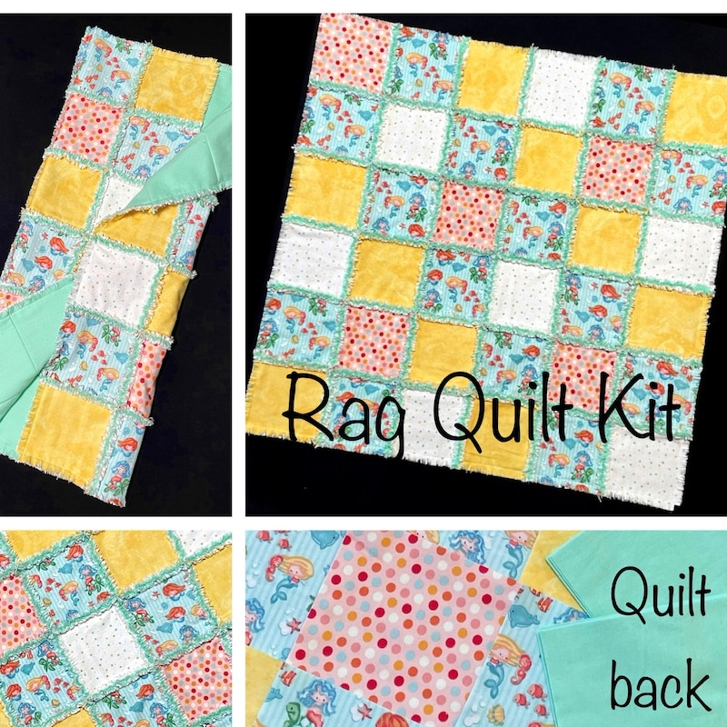 Mermaid Pink Pattern Print Quilt