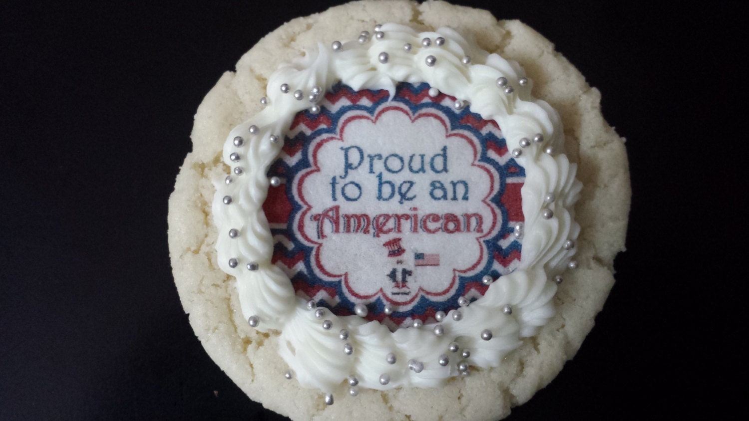 Rice paper toppers 15 edible rice paper 4th of July cupcake or Etsy