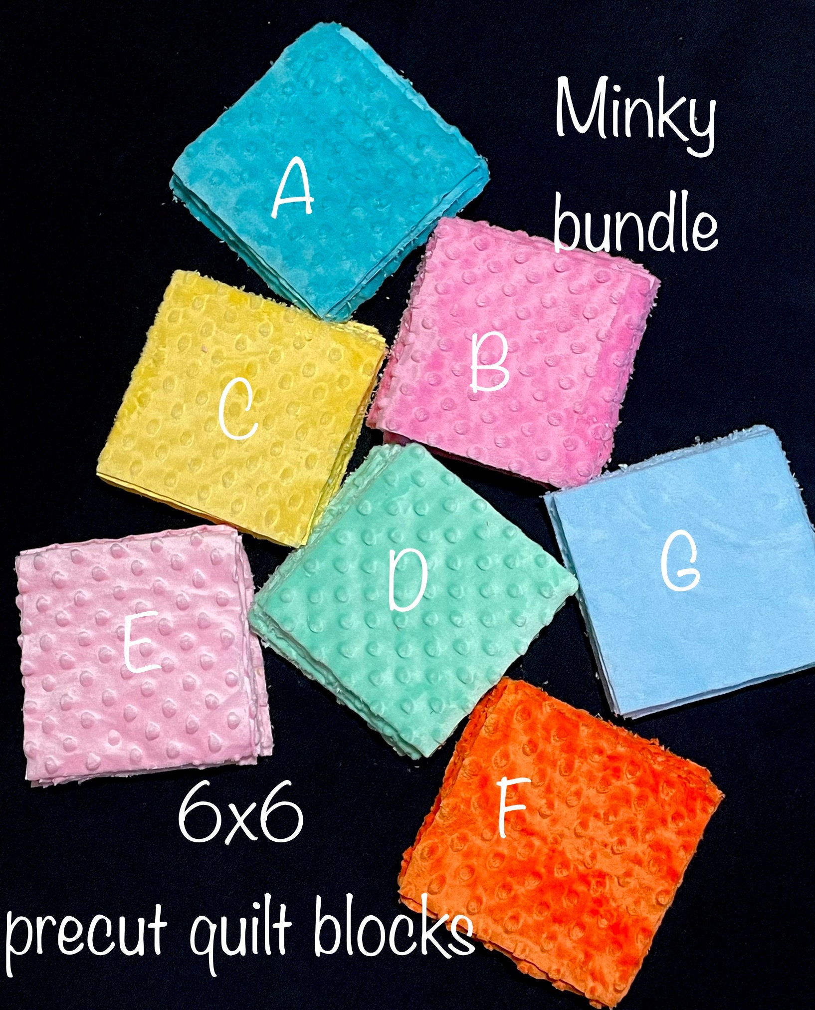 Luxe Minky Bundle – Kiss My Stash Fabric Co