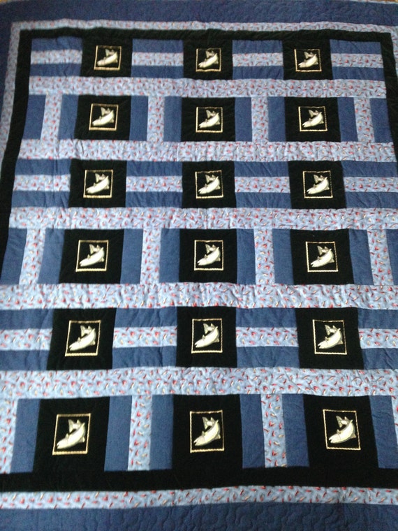 fishing quilt target quern