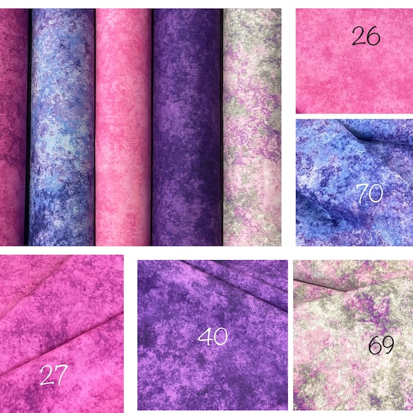 Jewel Tones pink purple fabric, swirl splash cotton fabric, quilting, curtains, by Marshall Dry Goods, sold by yard