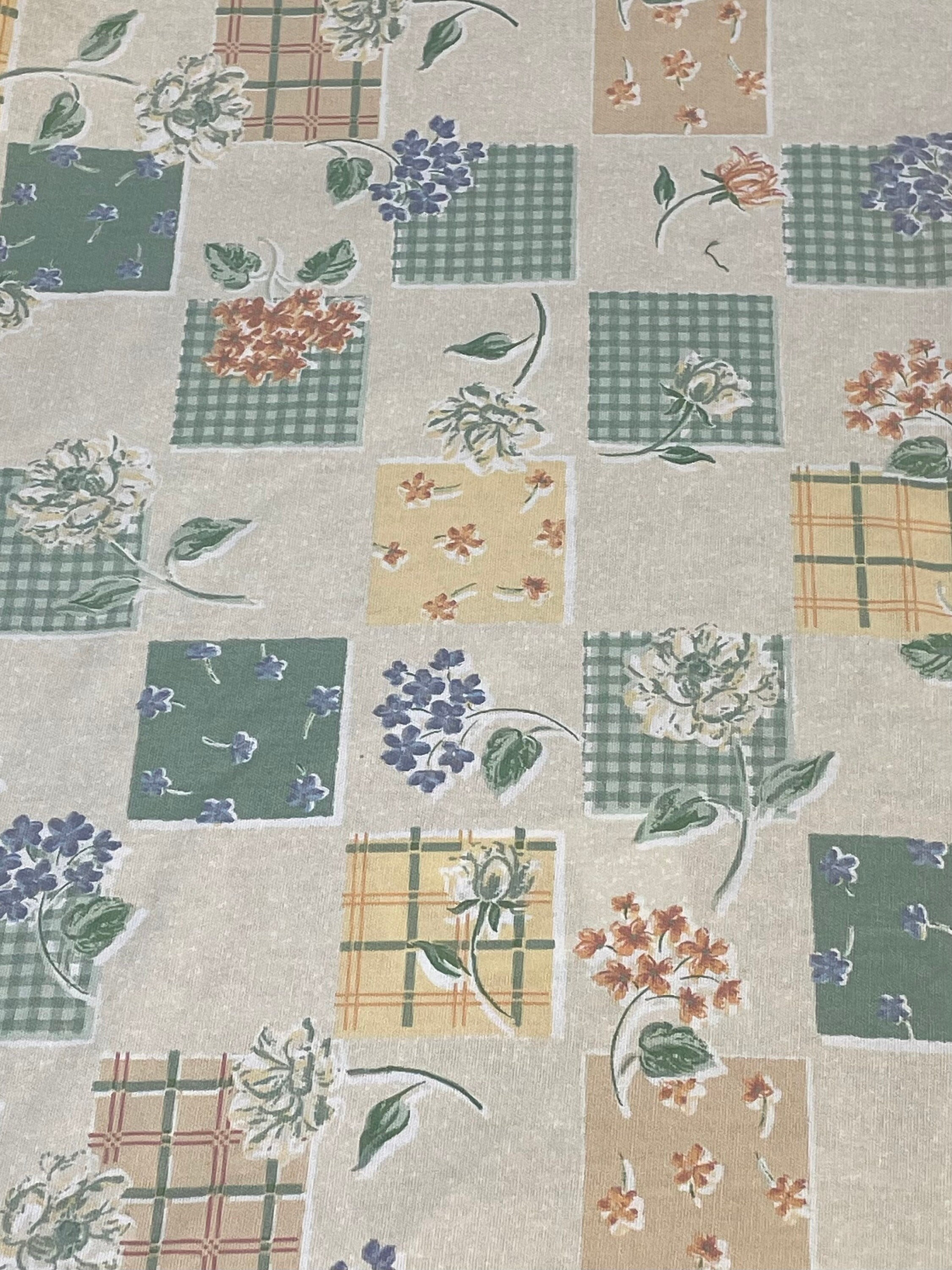 Canvas Twill Duck Fabric Designers Choice, Yellow Green Blue