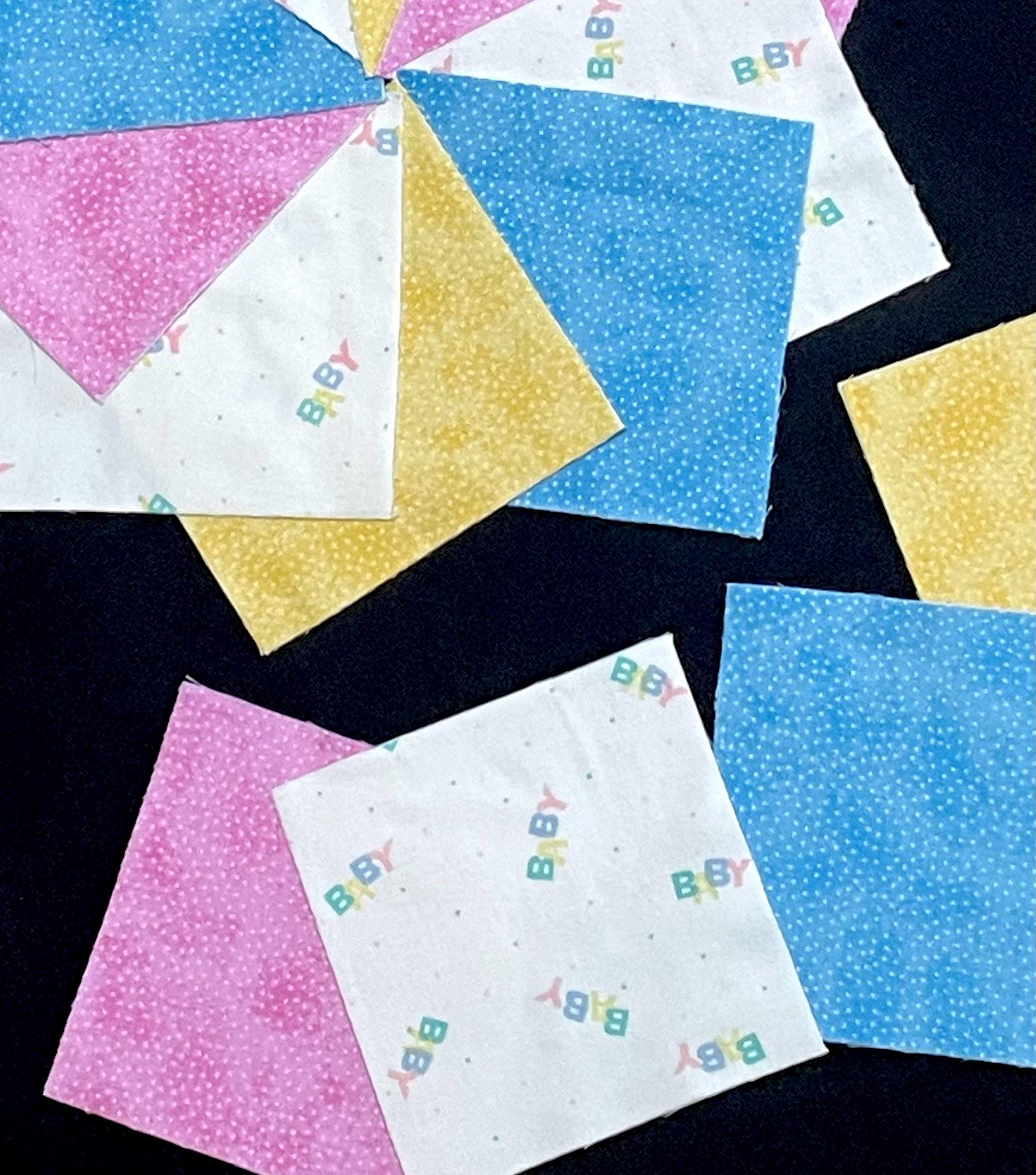 ブロックキルト 50 枚のフローラル プレカット 7 インチ ファブリック キルト