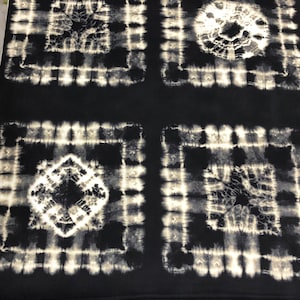 indigo tilt a whirl cotton quilting fabric, abstract, black cream, quilters fabric, swirl cream fabric, sold by the yard