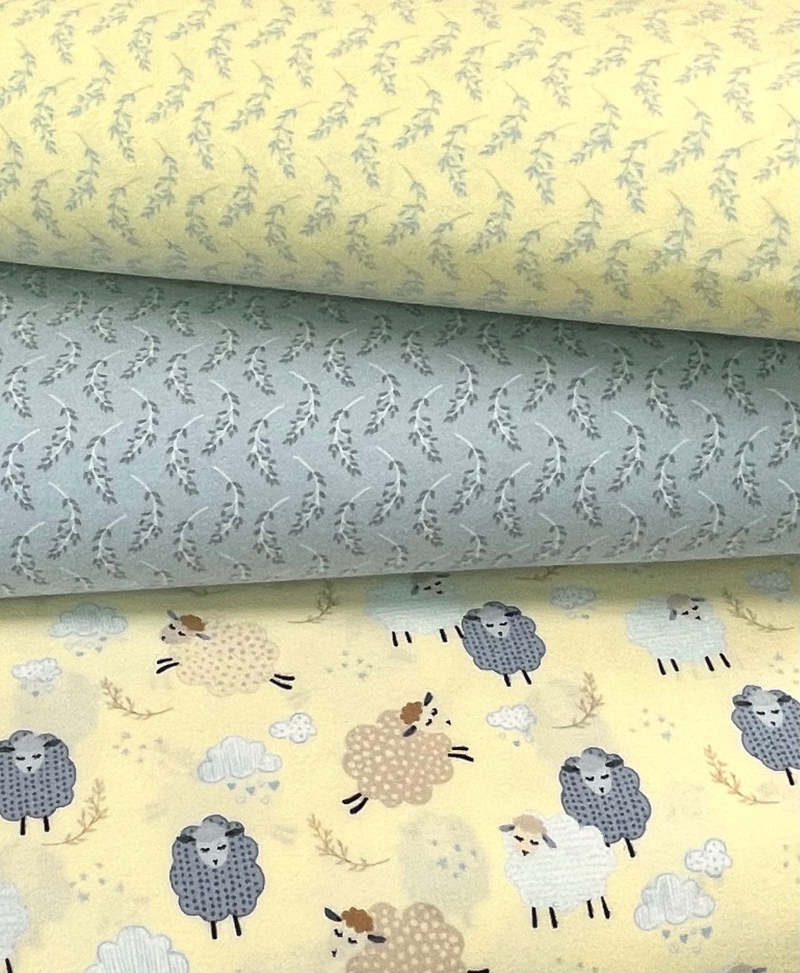 Sweet Dreams Sheep Flannel by Kanvas Studio With Benartex Etsy