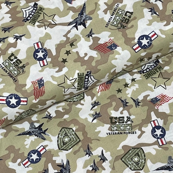 Military Fabric Etsy