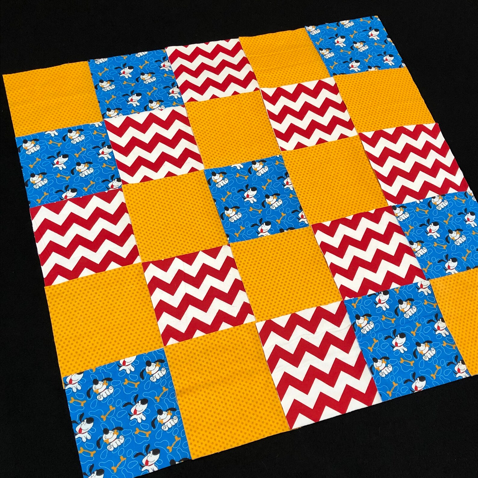 75 Puppy Dog 8 X 8 Pre Cut Quilt Blocks Baby Rag Quilt Kit Etsy