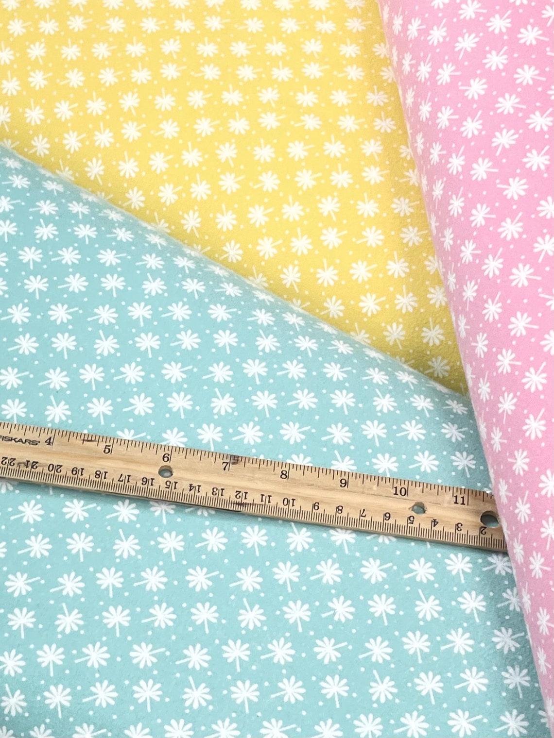 Snuggle in the Jungle Flannel Snuggle Flower Dot Fabric Etsy