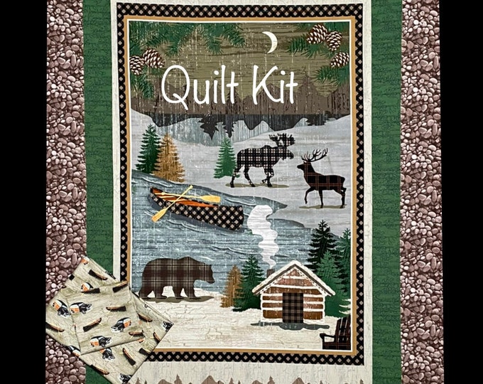 Gathering Earth Lake Lightweight & Breathable Quilt With Edge-wrapping Strips