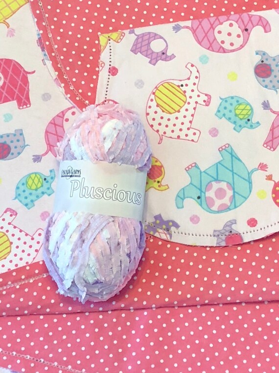 pink elephant receiving blankets