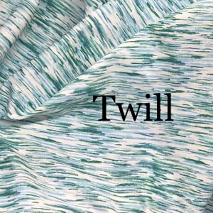 Canvas Twill fabric Designers choice, sale, Retro blue Green Cotton Fabric, stain repellent, curtains bags upholstery, waterfall 54&quot;-56&quot;
