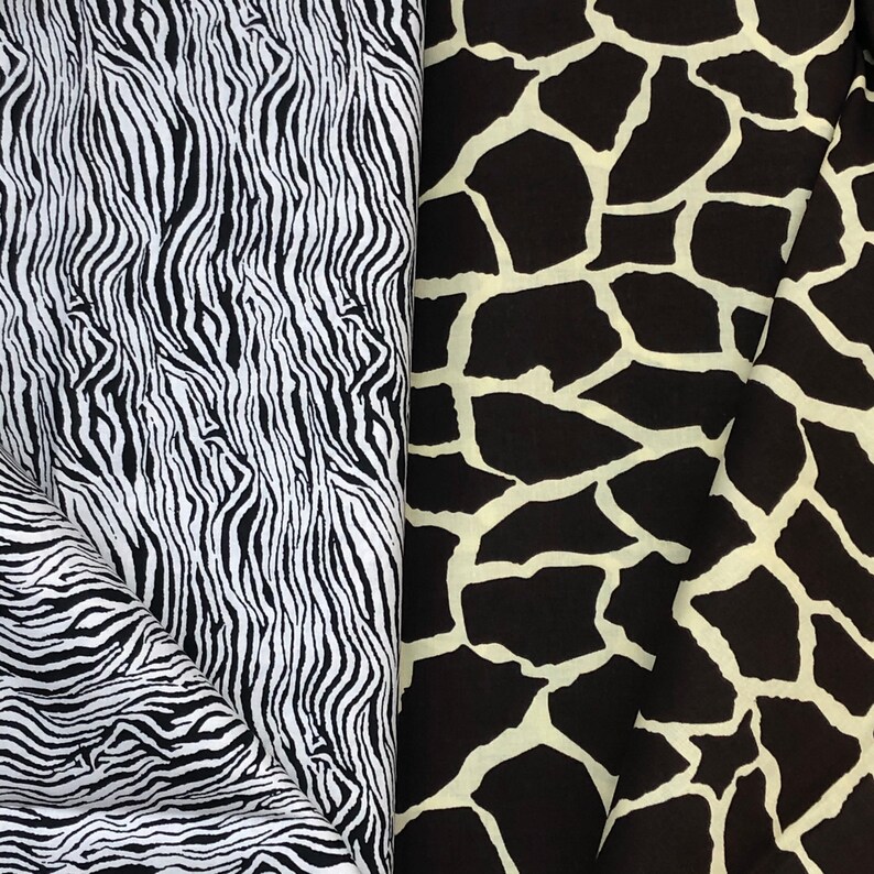 Tapis Design 60x110 Cm Motif Animal Léopard Et Zèbre - Noir Et Marron - NEUF