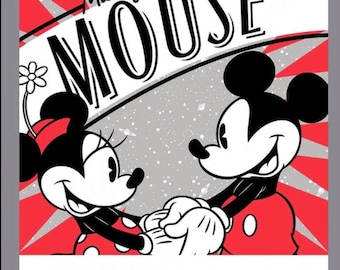 Disney Mickey and Minnie Mouse Love Scene, Springs Creative 35