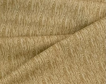 Wood grain fabric, tree bark, beige wood bark, birch, gold, white, beige, great outdoors, variety of wood grain, by the yard