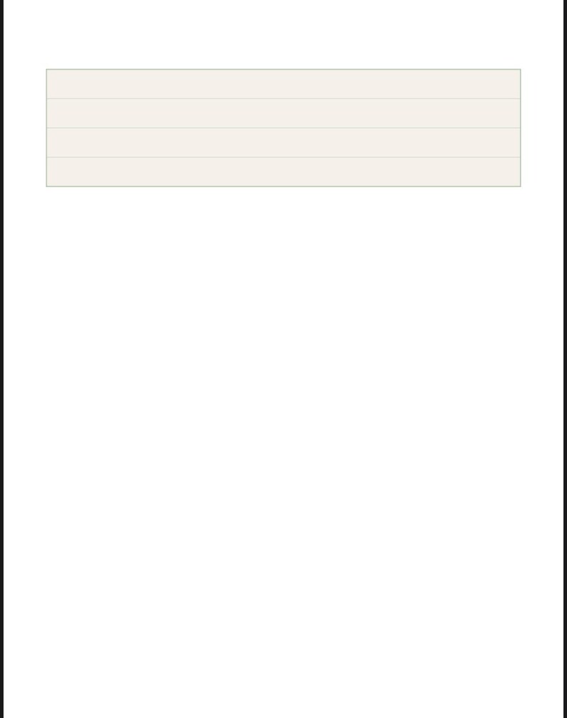 K&ouml;nnte beinhalten: Ein Abschnitt liniertes Papier mit horizontalen hellbeige Linien auf wei&szlig;em Hintergrund. Das Papier ist rechteckig und scheint von einem Notizbuch oder Notizblock zu stammen. Die Linien sind gleichm&auml;&szlig;ig angeordnet und dienen als Schreib- oder Zeichenhilfe.