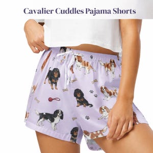 Cavalier Cuddles Pyjamas Shorts