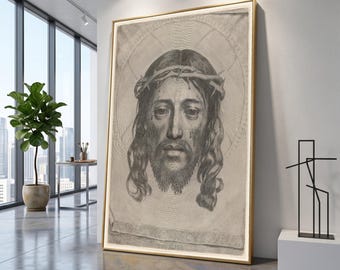 Claude Mellan ; 1649 The Infinite Spiral: A marvel of a masterpiece, composed of one uninterrupted 150-meter line, Jesus Christ, Christian.