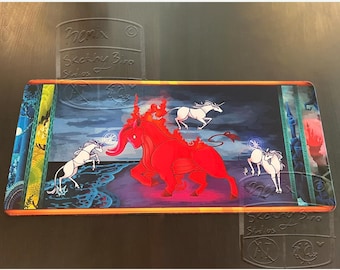 The Last Unicorn Final Standoff XL Desk Pad, Printed in USA
