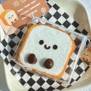 Viral Squishy Toast Stress Relief for Bread Lovers/ Trending squishy toys