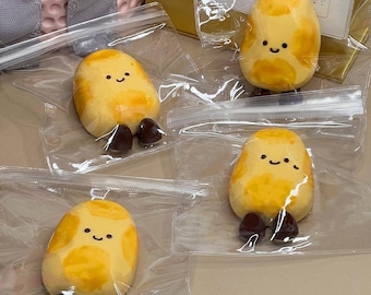 Squishy Potato Shape Stress Relief Toy for Relaxation and Fun/Be a Potato on the Couch!