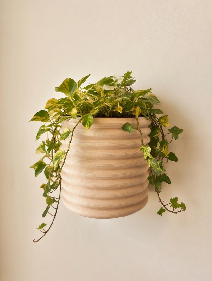 Yardwe Vaso Sospeso In Ceramica Forma Di Bradipo – Fioriera Per Piante Grasse E Bonsai, Decorazione Originale Per Casa E Giardino