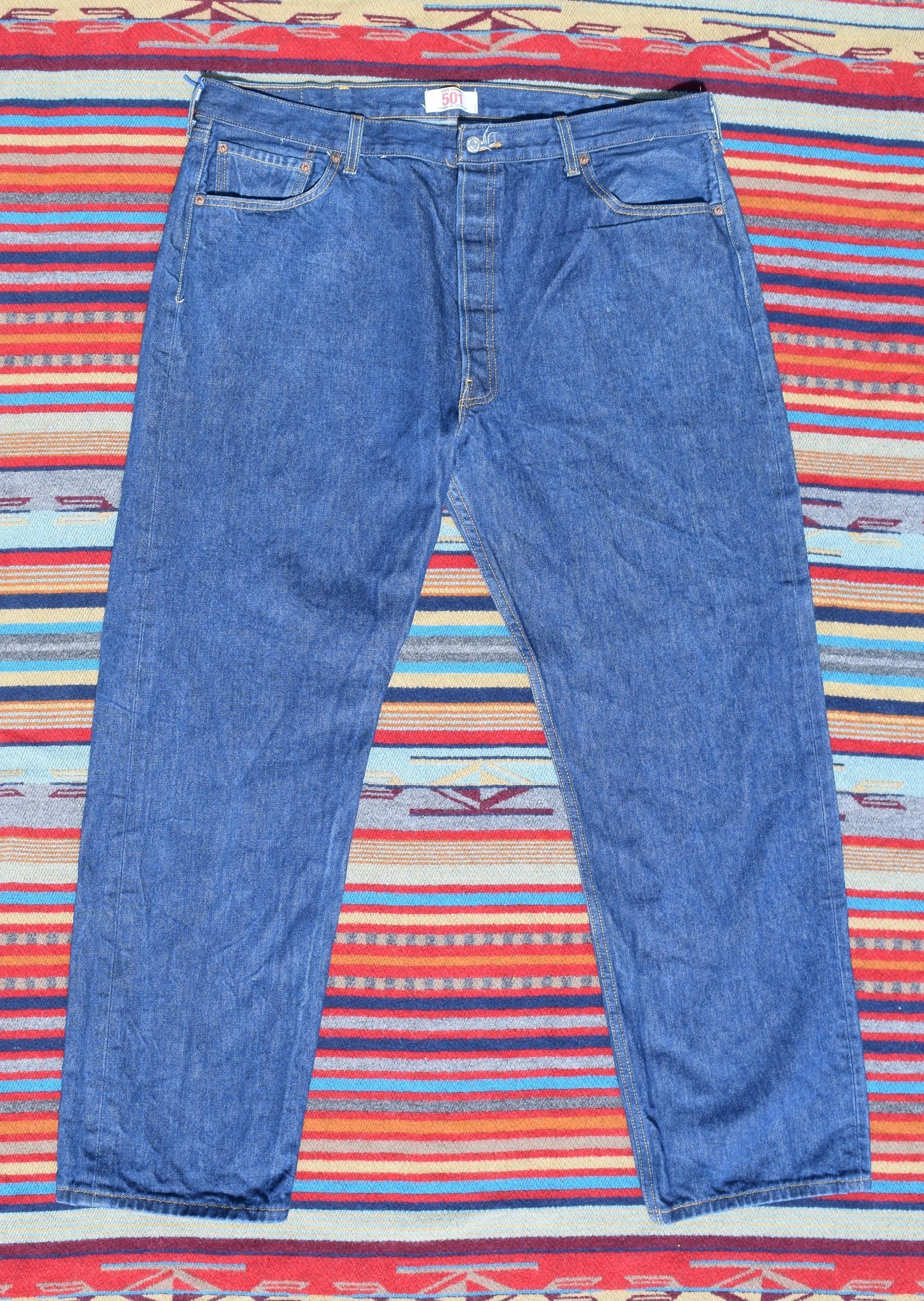 Vintage Levi 501s Measured Size 41 X 32 