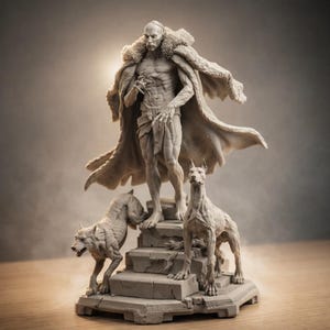 Archivo STL del Conde Vampiro Gótico, Modelo Modular de Impresión 3D de Alto Nivel de Detalle (Descarga Digital)