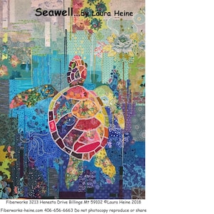 Seawell Collage Pattern by Laura Heine Fiberworks