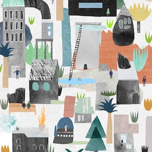 cartel de la ciudad imagen 1