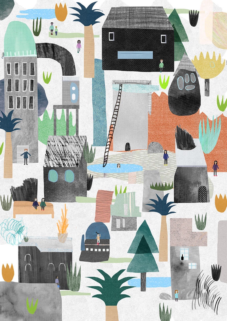 cartel de la ciudad imagen 1