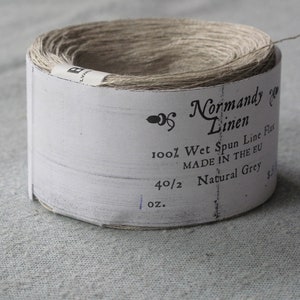 Natural Gray Normandy Linen 40/2 image 1
