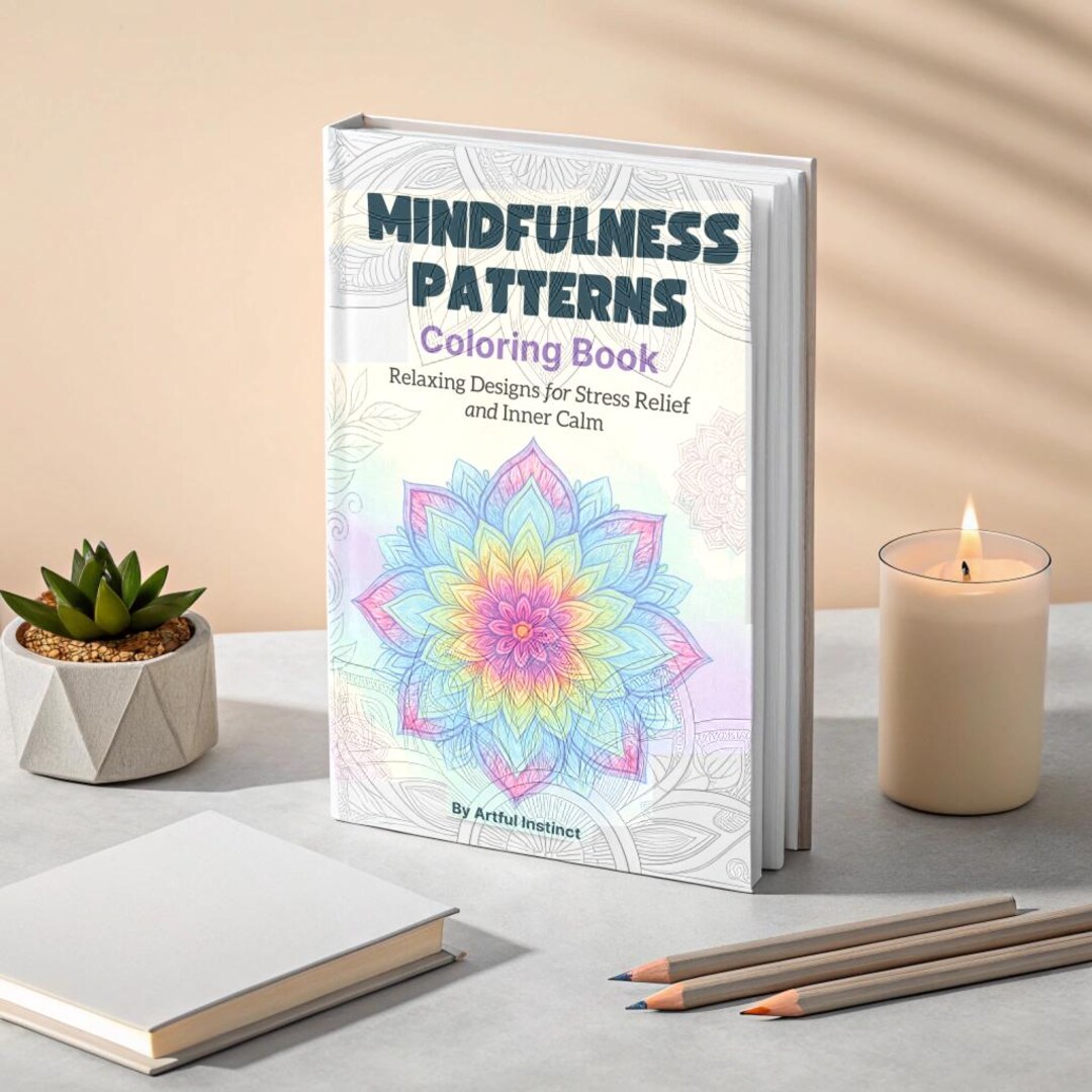 Mindfulness Patterns Coloring Book | 50+ Mandala Designs | Printable Adult Coloring Pages PDF ...