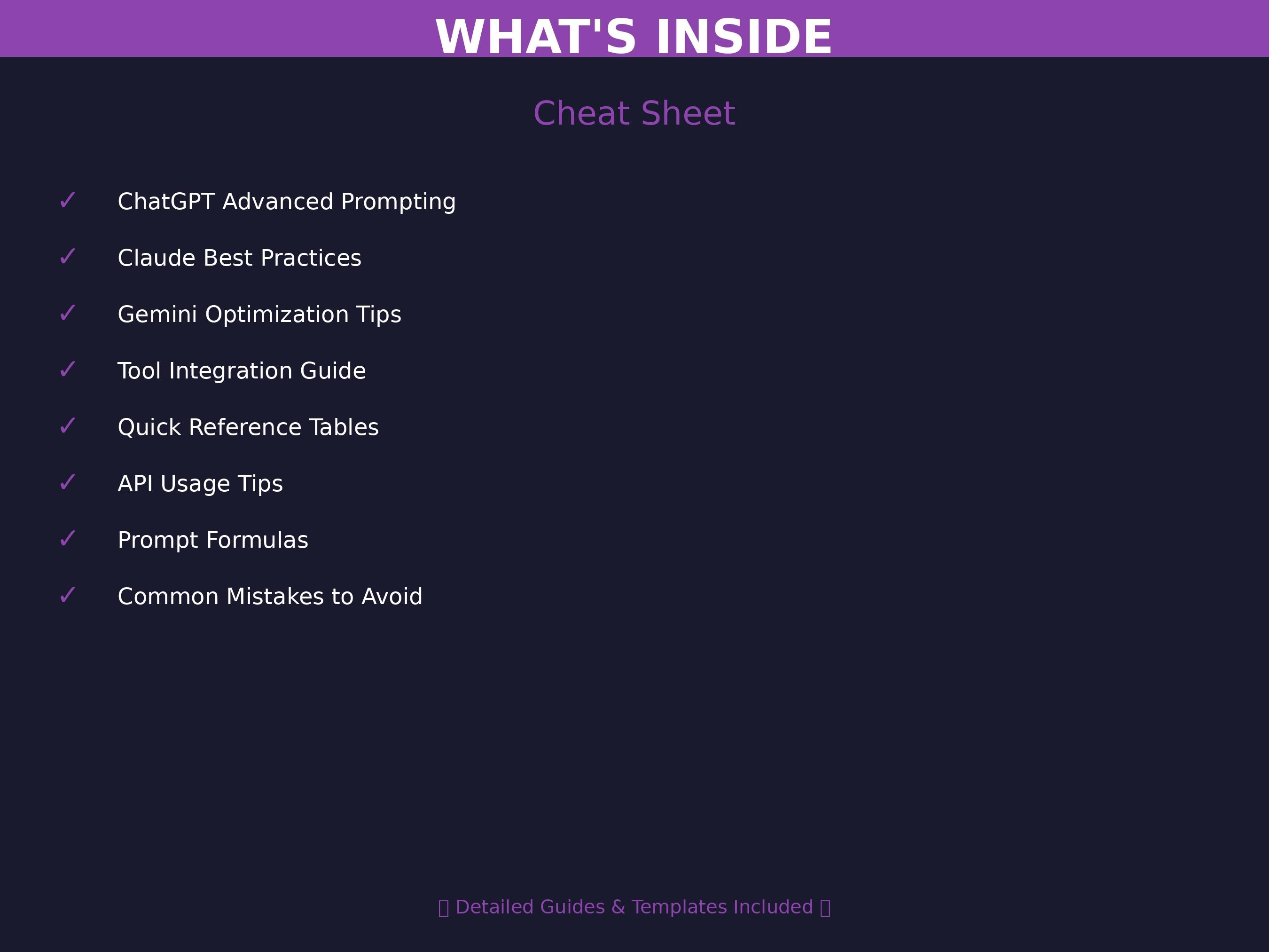 AI Tools Cheat Sheet 2026 Best AI Apps Guide Chatgpt Claude Gemini ...