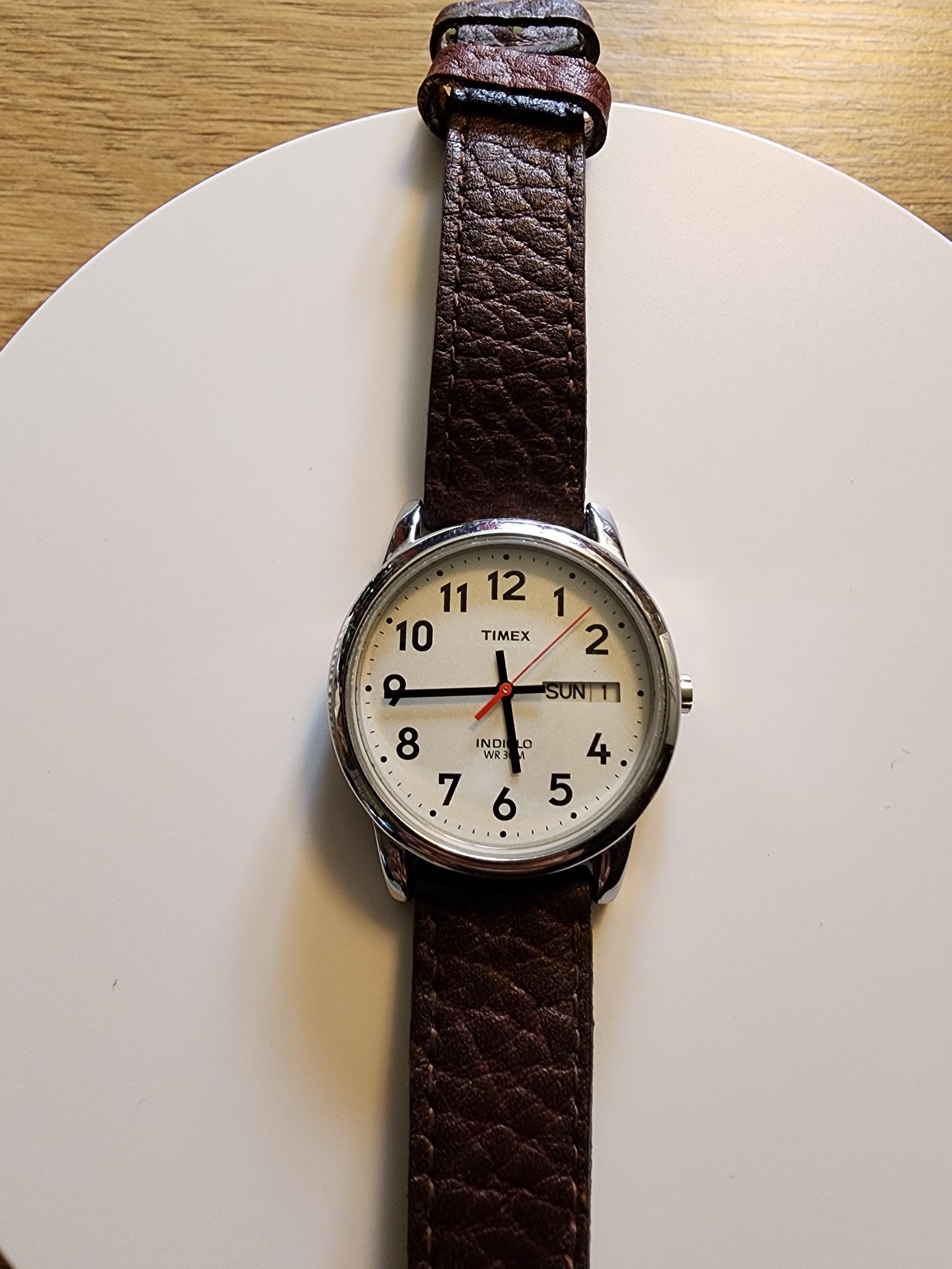 Timex indiglo leather - Etsy 日本