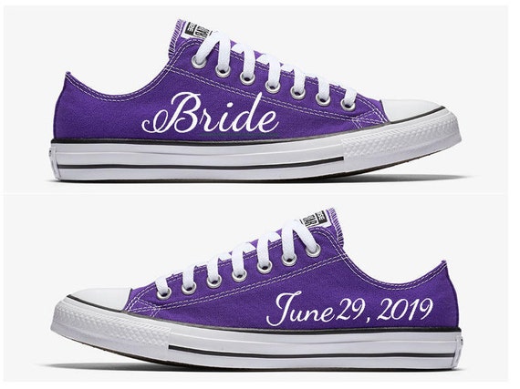 purple wedding converse