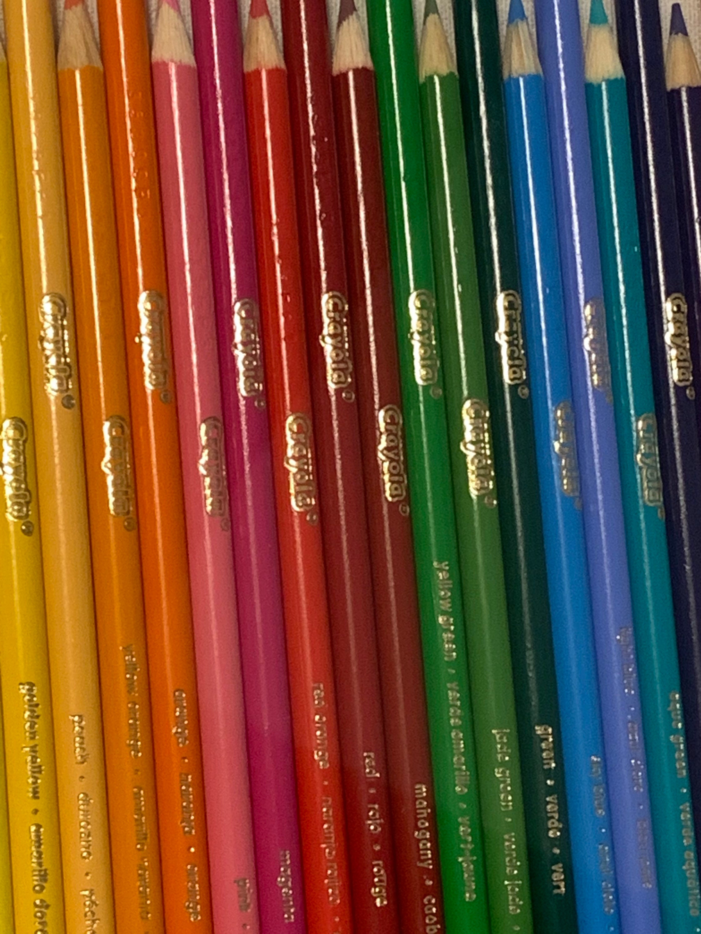 Crayola Colored Pencils Shadowbox Frame 9 X 9 | Etsy