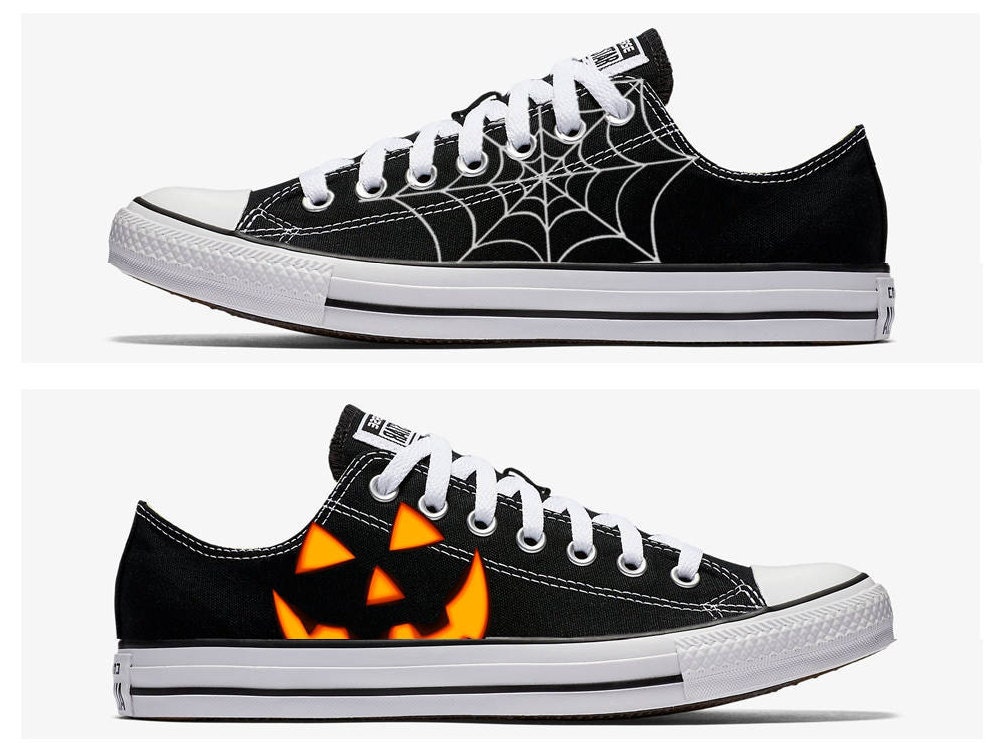 halloween converse shoes