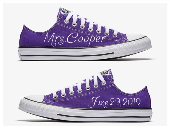 purple wedding converse