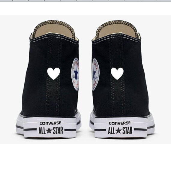 Football Mom School Colors Hand Painted Black Converse Football Mom School Colors Hand Painted Black Converse