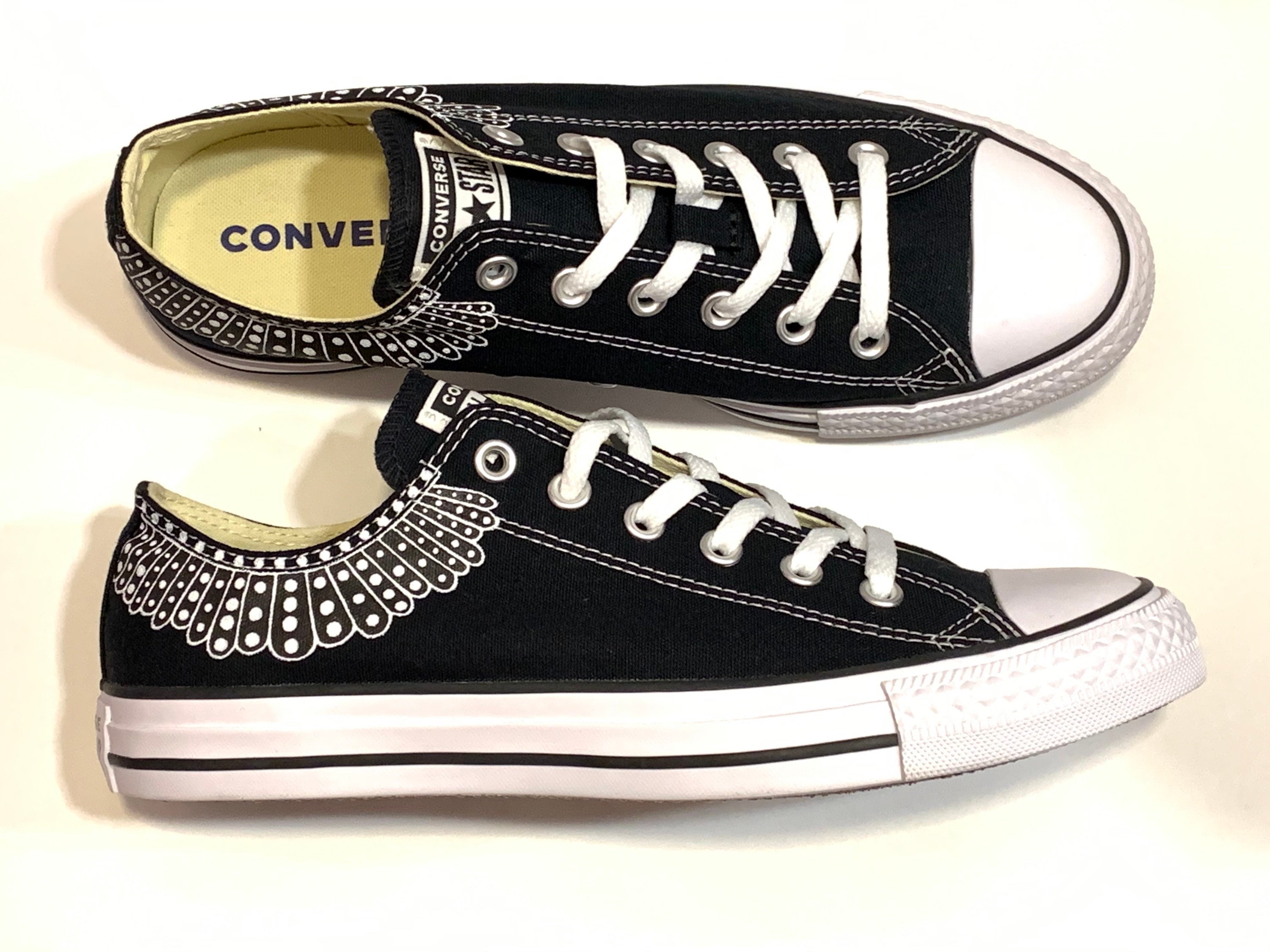 Supreme Court Justice Ruth Bader Ginsburg - Custom Converse Shoes –  BlvdCustom