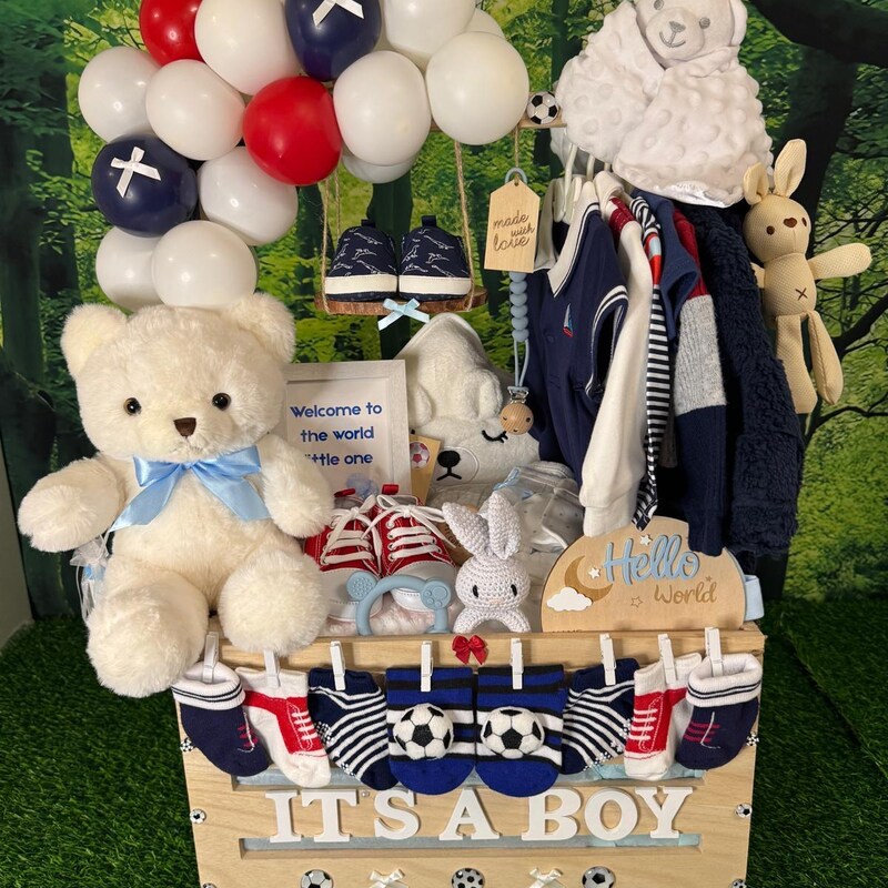 Baby Boy Hamper - Etsy UK