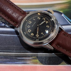 Vintage Military Issue WW2 Waltham Ordinance USA Watch image 4